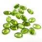 Certified Natural Peridot AAA Quality 7x5 mm Faceted Oval 2 pcs pair loose gemstone