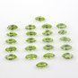 Certified Natural Peridot AAA Quality 5x2.5 mm Faceted Marquise 20 pcs lot loose gemstone