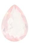 Certified Natural Rose Quartz AAA Quality 16x12  mm Faceted Pear 2 pcs Pair loose gemstone