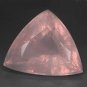 Certified Natural Rose Quartz AAA Quality 4 mm Faceted Trillion 50 pcs lot loose gemstone