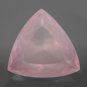 Certified Natural Rose Quartz AAA Quality 6 mm Faceted Trillion 2 pcs pair loose gemstone