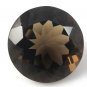 Certified Natural Smoky Quartz AAA Quality 5 mm Faceted Round 2 pcs Pair loose gemstone