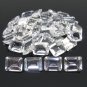 Certified Natural White Topaz AAA Quality 6x4 mm Faceted Octagon 50 pcs lot loose gemstone