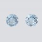 Certified Natural Sky Blue Topaz AAA Quality 2 mm Faceted Round 25 pcs lot loose gemstone
