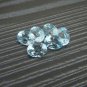 Certified Natural Sky Blue Topaz AAA Quality 10x8 mm Faceted Oval 5 pcs lot loose gemstone
