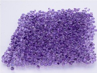 Certified Natural Amethyst AAA Quality 3 mm Faceted Round 25 pcs lot loose gemstone