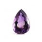 Certified Natural Amethyst AAA Quality 16x12 mm Faceted Pear 1 pc loose gemstone