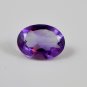 Certified Natural Amethyst AAA Quality 9x7 mm Faceted Oval 5 pcs lot loose gemstone
