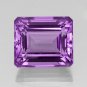 Certified Natural Amethyst AAA Quality 12x10 mm Faceted Octagon 1 pc loose gemstone