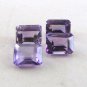 Certified Natural Amethyst AAA Quality 18x13 mm Faceted Octagon 2 pcs pair loose gemstone