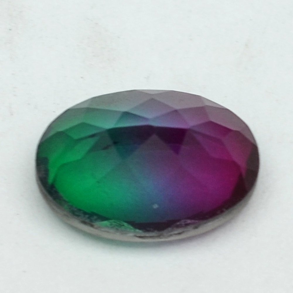Certified Quartz Doublets Bi-color AAA Quality 9x7 mm Faceted Oval 10 pcs lot loose gemstone