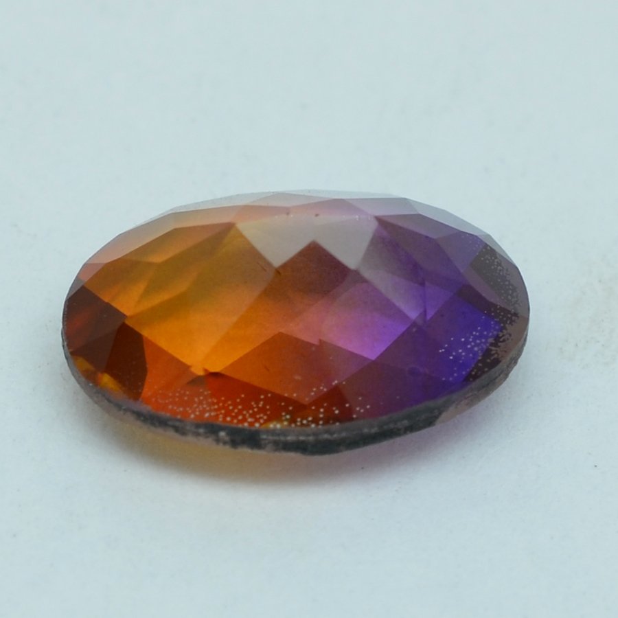 Certified Quartz Doublets Bi-color AAA Quality 16x12 mm Faceted Oval 2 pcs Pair loose gemstone
