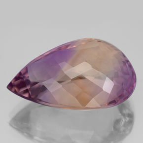Certified Quartz Doublets Bi-color AAA Quality 10x7 mm Faceted Pear 25 pcs lot loose gemstone