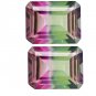 Certified Quartz Doublets Try-color AAA Quality 14x10 mm Faceted Octagon 1 pc loose gemstone