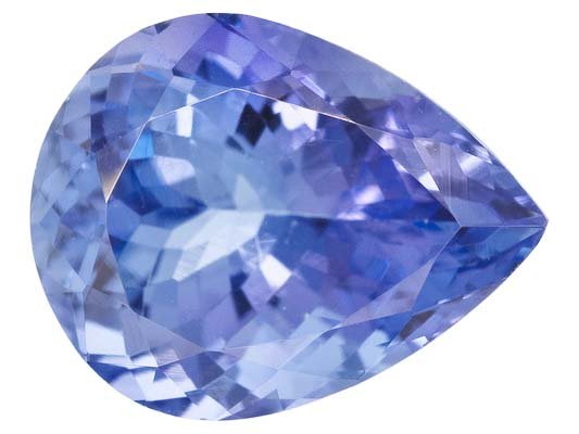 Certified Natural Tanzanite AA Quality 4x3 mm Faceted Pear 25 pcs lot loose gemstone