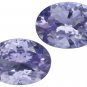 Certified Natural Tanzanite AA Quality 5x4 mm Faceted Oval 5 pcs lot loose gemstone