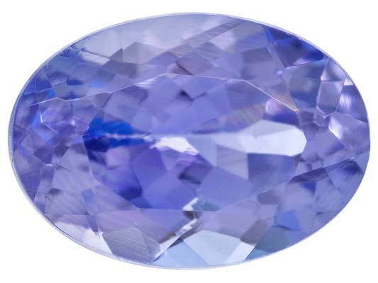 Certified Natural Tanzanite AA Quality 7x5 mm Faceted Oval 1 pc loose gemstone