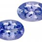 Certified Natural Tanzanite AA Quality 8x6 mm Faceted Oval 10 pcs lot loose gemstone