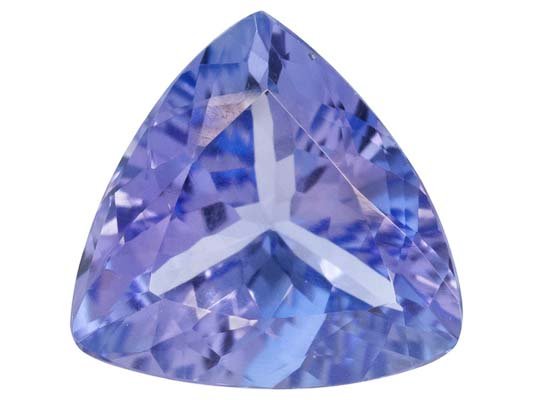 Certified Natural Tanzanite AA Quality 3.5 mm Faceted Trillion 25 pcs lot loose gemstone