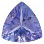 Certified Natural Tanzanite AA Quality 4 mm Faceted Trillion 10 pcs lot loose gemstone