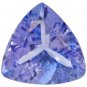 Certified Natural Tanzanite AA Quality 5.5 mm Faceted Trillion 1 pc loose gemstone