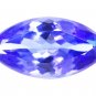 Certified Natural Tanzanite AA Quality 5x2.5 mm Faceted Marquise 10 pcs lot loose gemstone