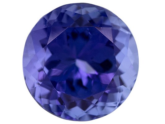 Certified Natural Tanzanite AAA Quality 2.5 mm Faceted Round 50 pcs lot loose gemstone