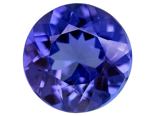 Certified Natural Tanzanite AAA Quality 2.5 mm Faceted Round 100 pcs lot loose gemstone