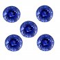 Certified Natural Tanzanite AAA Quality 6 mm Faceted Round 5 pcs lot loose gemstone