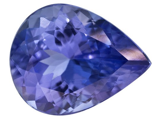 Certified Natural Tanzanite AAA Quality 5x4 mm Faceted Pear 5 pcs lot loose gemstone
