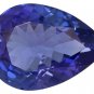 Certified Natural Tanzanite AAA Quality 8x6 mm Faceted Pear 10 pcs lot loose gemstone