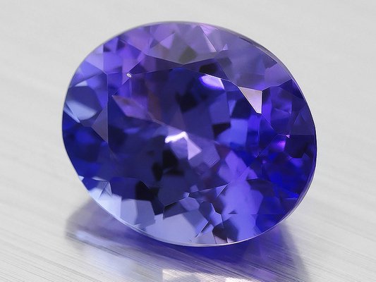 Certified Natural Tanzanite AAA Quality 6x4 mm Faceted Oval 2 pcs pair loose gemstone