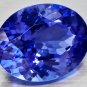 Certified Natural Tanzanite AAA Quality 7x5 mm Faceted Oval 1 pc loose gemstone