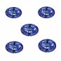 Certified Natural Tanzanite AAA Quality 7x5 mm Faceted Oval 5 pcs lot loose gemstone
