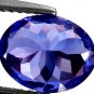 Certified Natural Tanzanite AAA Quality 7x5 mm Faceted Oval 10 pcs lot loose gemstone