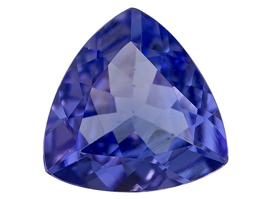 Certified Natural Tanzanite AAA Quality 3.5 mm Faceted Trillion 50 pcs lot loose gemstone
