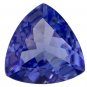Certified Natural Tanzanite AAA Quality 3.5 mm Faceted Trillion 50 pcs lot loose gemstone
