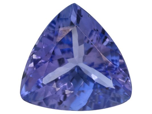 Certified Natural Tanzanite AAA Quality 3.5 mm Faceted Trillion 100 pcs lot loose gemstone