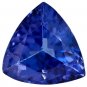 Certified Natural Tanzanite AAA Quality 4 mm Faceted Trillion 20 pcs lot loose gemstone