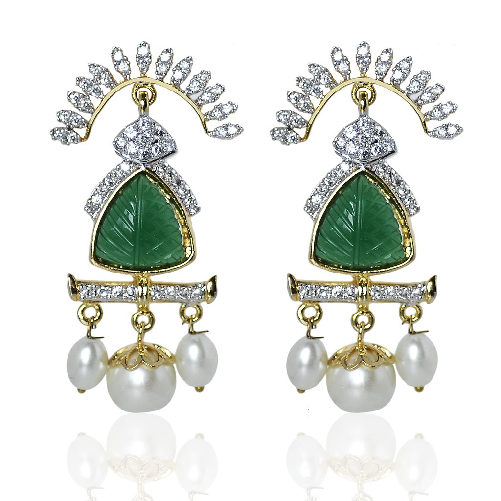 Beautiful Designer Brass Earring