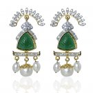 Beautiful Designer Brass Earring