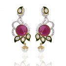 Beautiful Designer Brass Earring