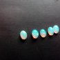 Certified Natural Ethiopian Opal AAA Quality loose Gemstone 3x5 mm Cabochon Oval 2 pieces Pair
