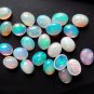Certified Natural Ethiopian Opal AAA Quality loose Gemstone 4x5 mm Cabochon Oval 10 pieces lot