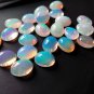 Certified Natural Ethiopian Opal AAA Quality loose Gemstone 8x10 mm Cabochon Oval 5 pieces lot