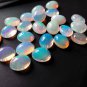 Certified Natural Ethiopian Opal AAA Quality loose Gemstone 9x11 mm Cabochon Oval 5 pieces lot