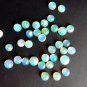 Certified Natural Ethiopian Opal AAA Quality loose Gemstone 4 mm Cabochon Round 25 pieces lot