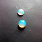 Certified Natural Ethiopian Opal AAA Quality loose Gemstone 5 mm Cabochon Round 2 pieces Pair