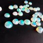 Certified Natural Ethiopian Opal AAA Quality loose Gemstone 7 mm Cabochon Round 5 pieces lot