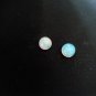 Certified Natural Ethiopian Opal AAA Quality loose Gemstone 8 mm Cabochon Round 2 pieces Pair